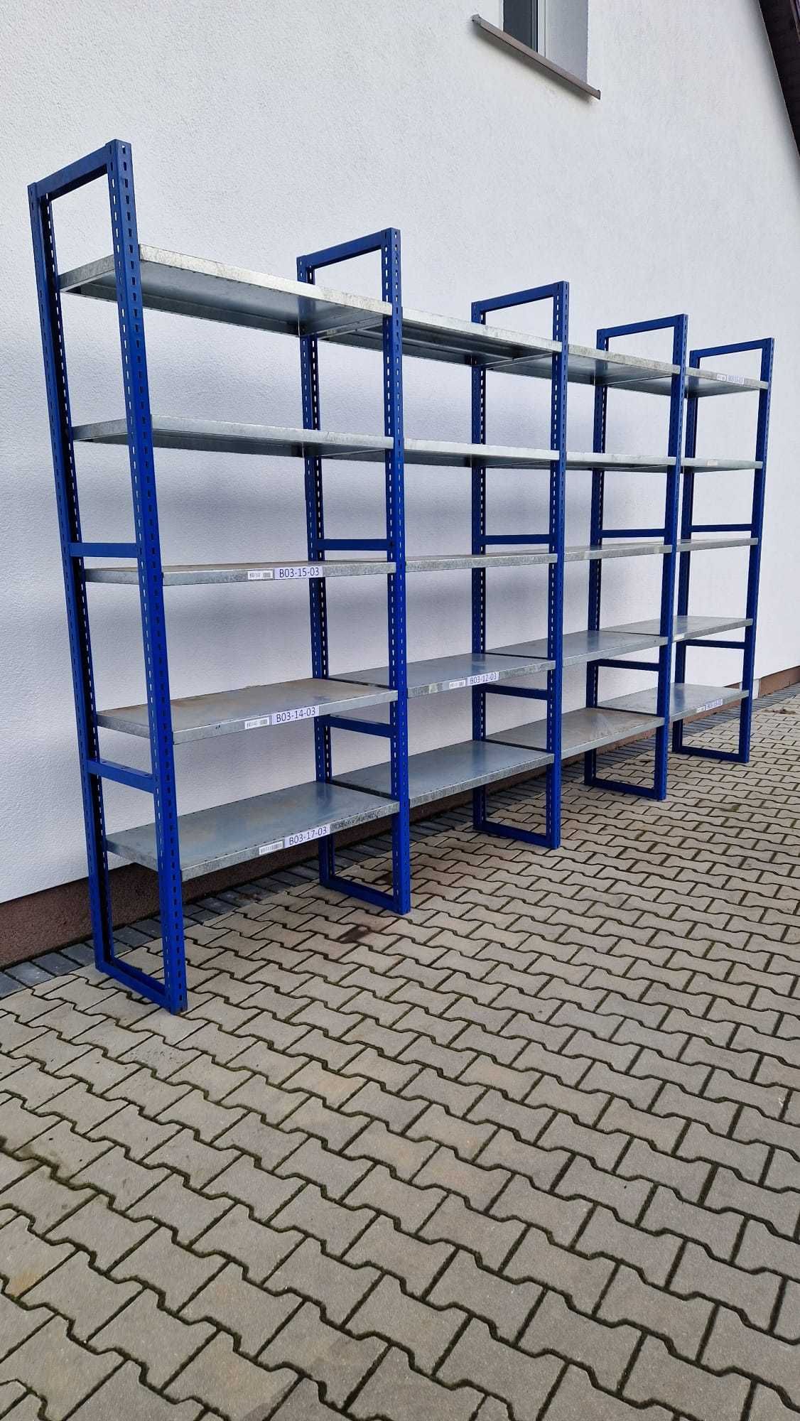Regał garażowy półkowy magazynowy  warsztatowy