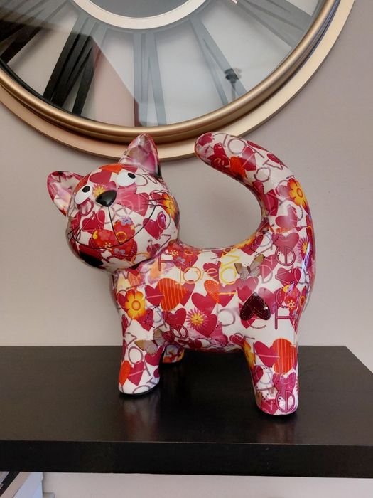 Skarbonka figurka duża Happycat Home and you 20cm