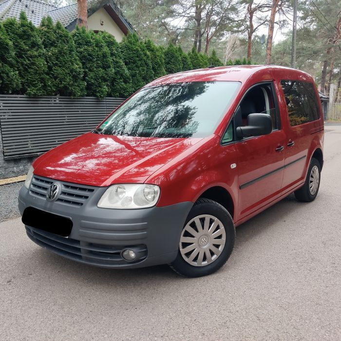 Volkswagen Caddy 1.9TDI Hak  Klimatyzacja ! Bez Korozji !