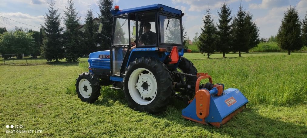 Usługi ogrodnicze mini traktorem/glebogryzarka separacyjna