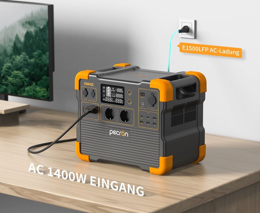 Зарядная станция PECRON E1500LFP, все работает кроме инвертора 220в