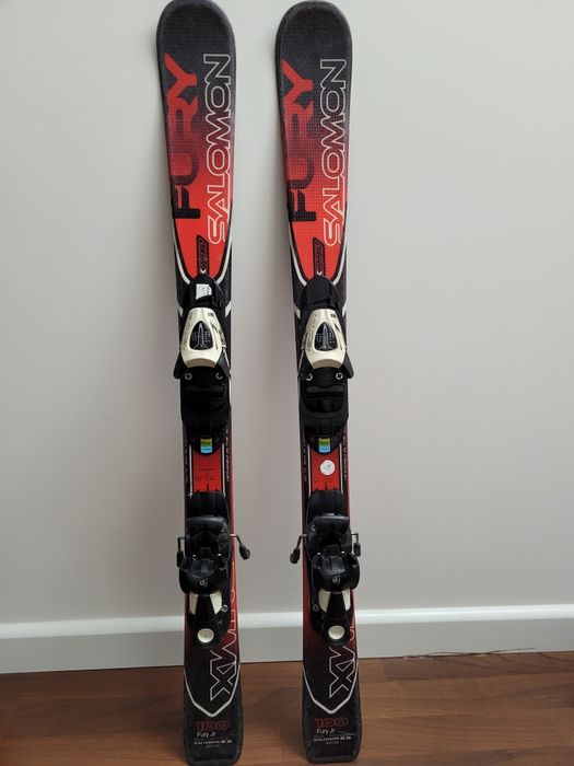 Narty Salomon 100 + buty HEAD Jr 22.5