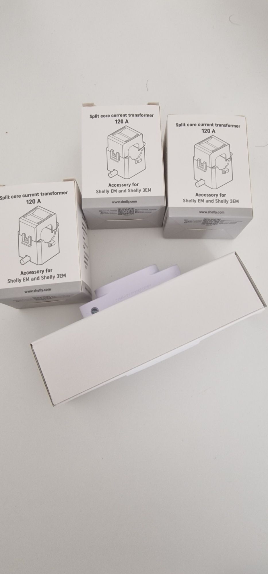Shelly 3EM - Módulo WiFi + 3 núcleos 120A