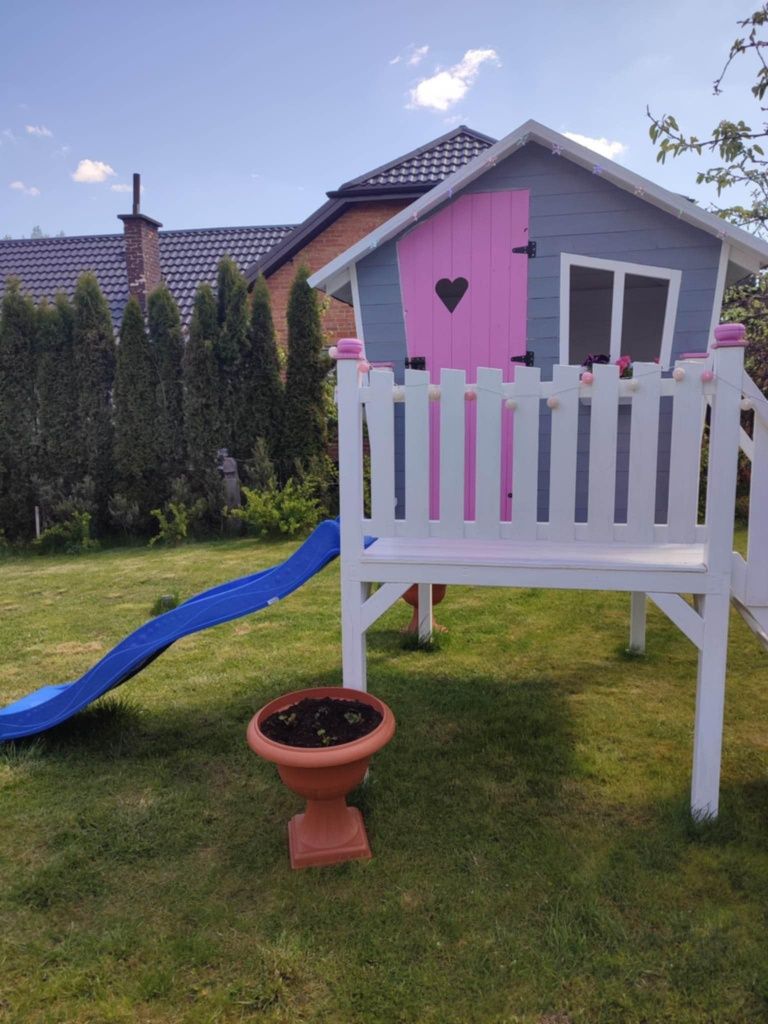 Domek ogrodowy plac zabaw dla dzieci