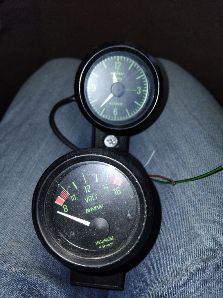 Bmw R45 R60 R65 R75 R80 R90 R100 zegarek i woltomierz w kubkach