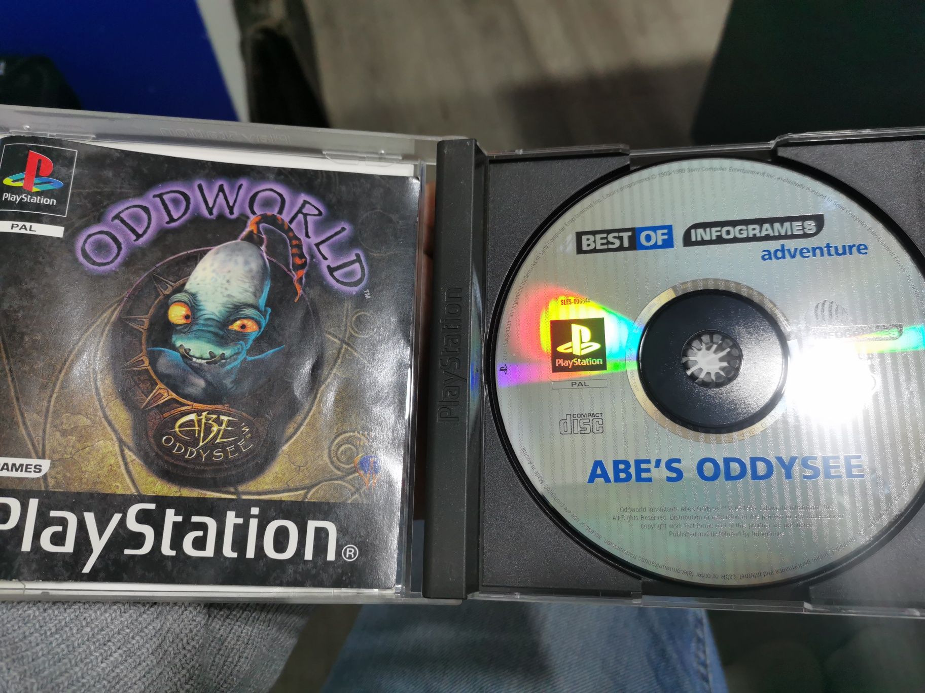 Abe oddworld, Playstation 1