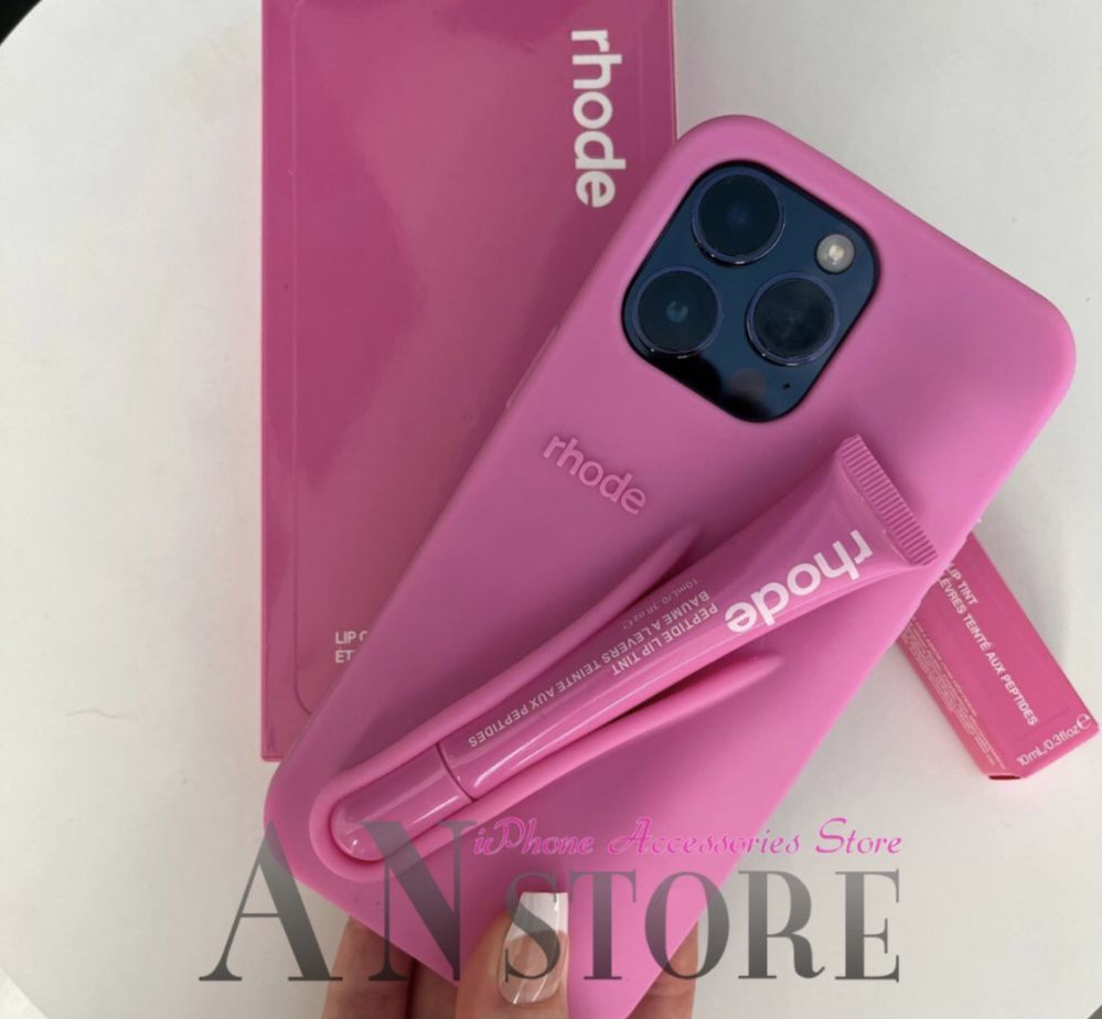 Чехол rhode з блеском тинтом rhode на iPhone