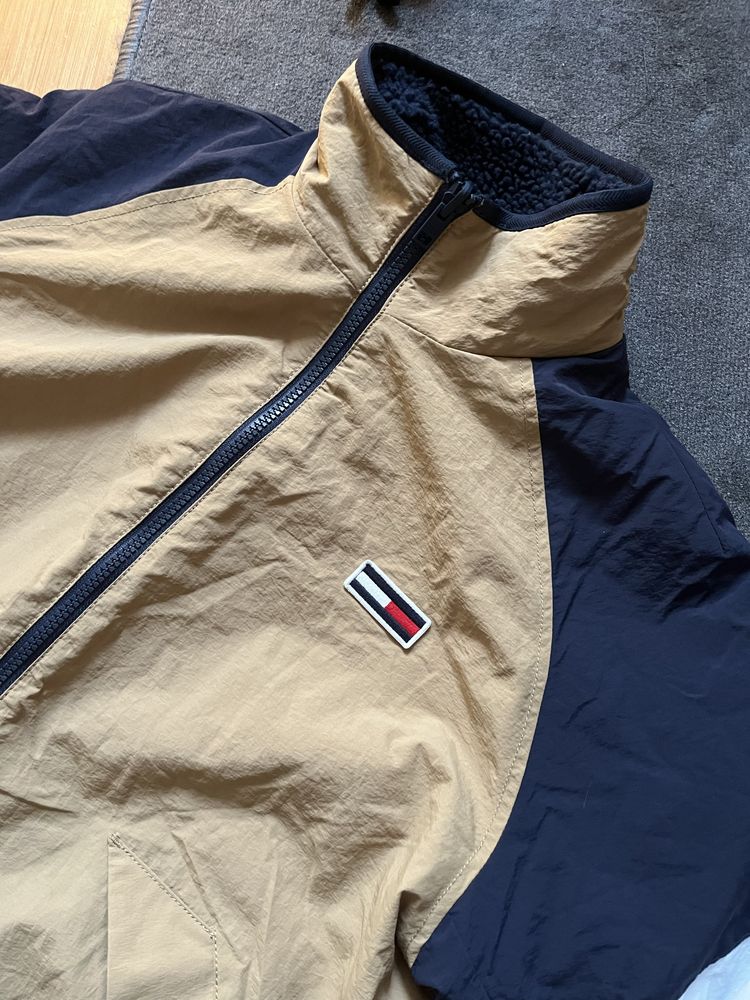 Kurtka dwustronna Tommy Hilfiger Sherpa