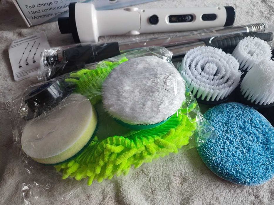 Szczotka Obrotowa Elektryczna DO Czyszczenia 8W1 Do Domu I Samochodu