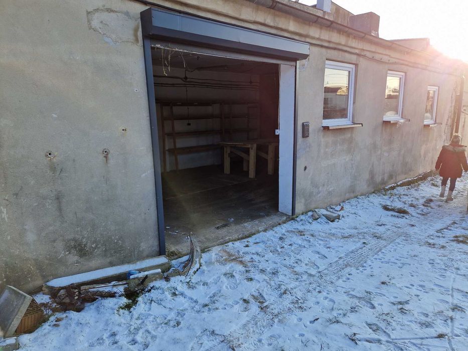 sprzedam hale magazynowa ,warsztat ,pomieszczenie biurowo mieszkalne
