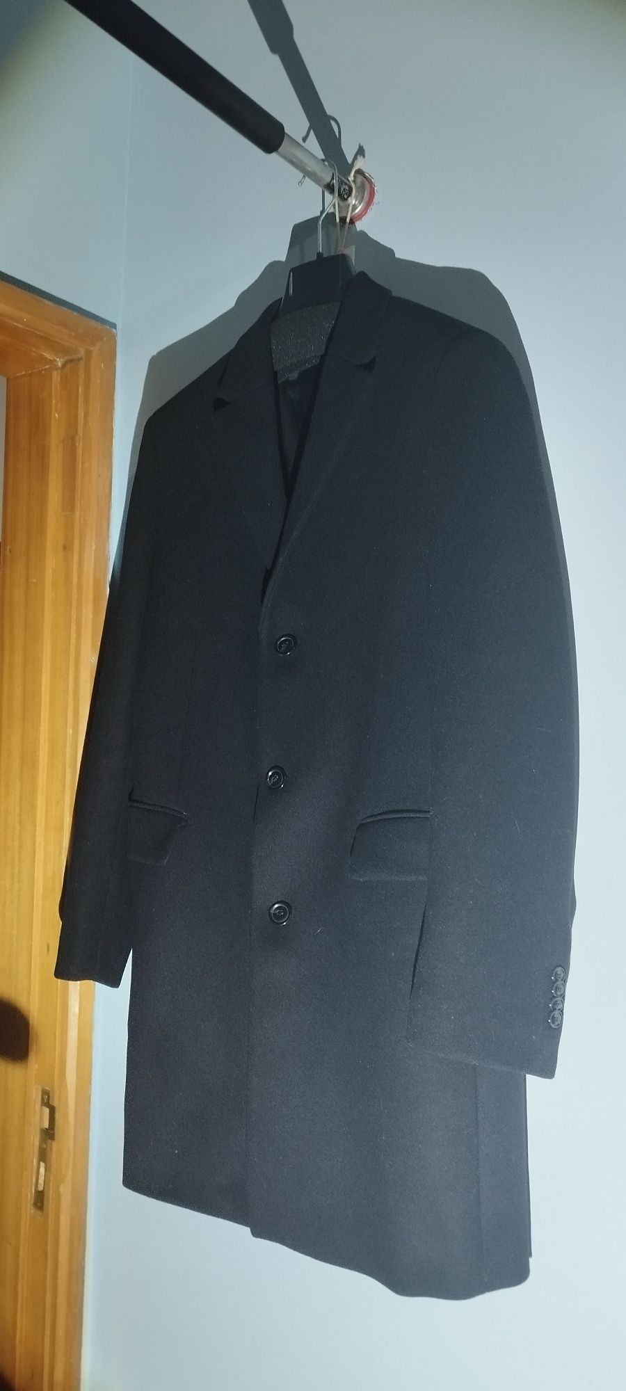 Casaco preto Tailored Mango tamanho M