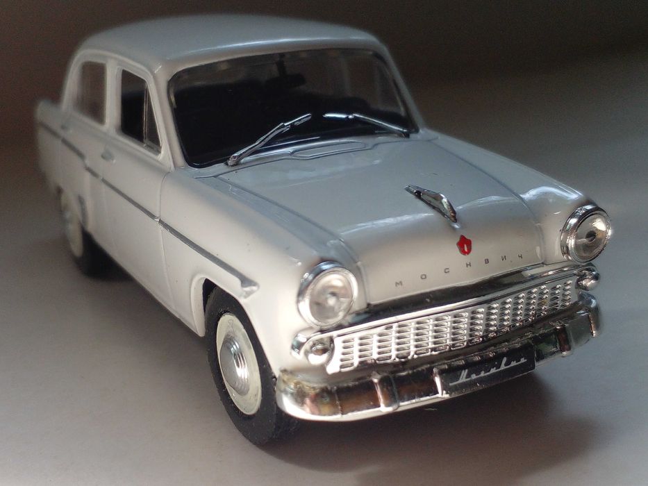 Масштабная модель автомобиля Москвич 403, Китай. Автолегенды