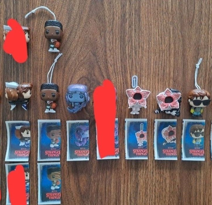 Bonecos Funko Pop Stranger Things Kinder Joy