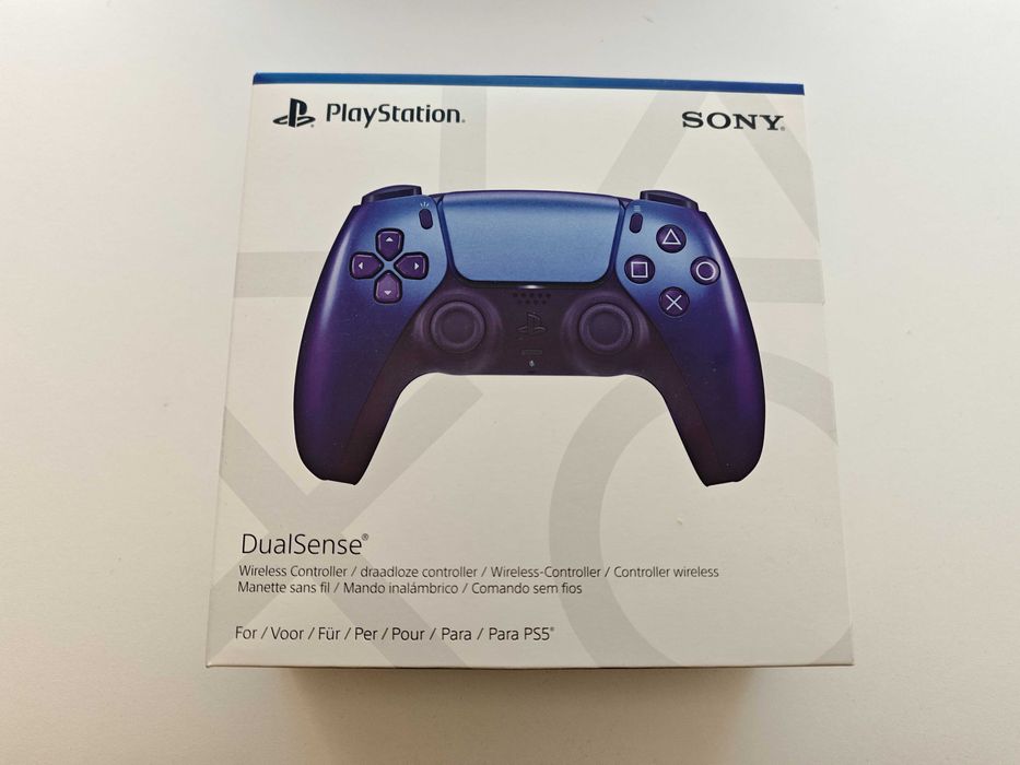 Comando PS5 DualSense sem fios, Chroma Indigo (NOVO/SELADO]