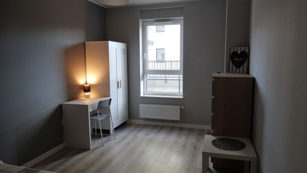 Od 01.12 Pokój Wrzeszcz/Zaspa-nowe budownictwo, blisko GB