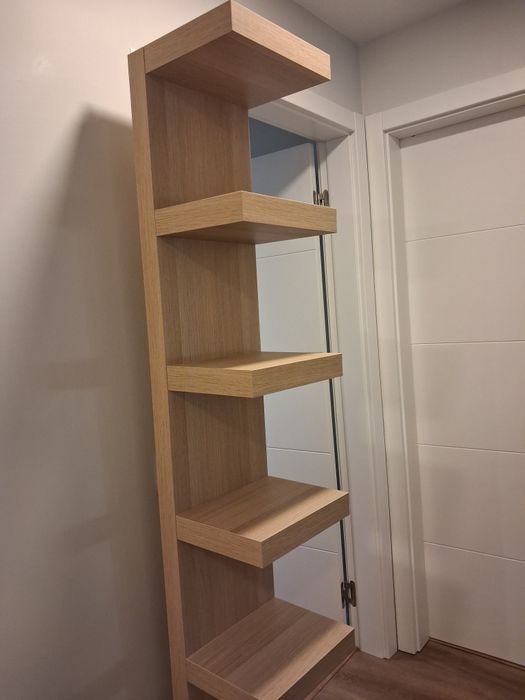 LACKEstante lack ikea
Estante de parede, ef carvalho c/velatura branc