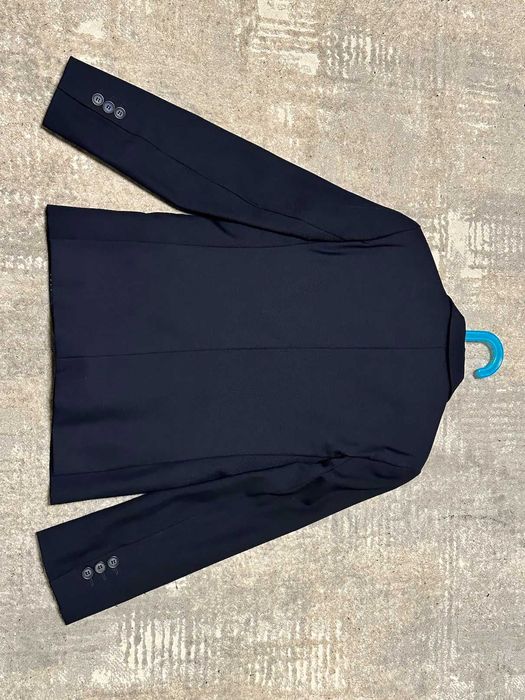 Garnitur chłopięcy (marynarka kamizelka spodnie) Cool Club 140 granat