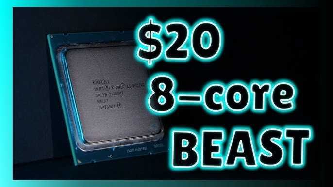 4 ГГЦ 16 ПОТОКОВ INTEL XEON 2667 v2  X79 2011 v1 v2 мощный ПРОЦЕССОР