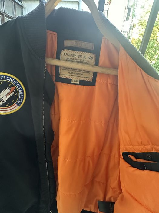 alpha industries бомбер