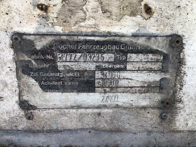 NACZEPA Cysterna 22 m3