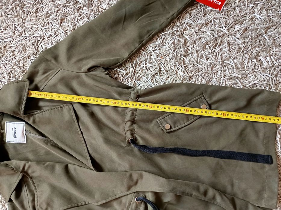 Płaszcz damski narzutka Pimkie XS 34 khaki