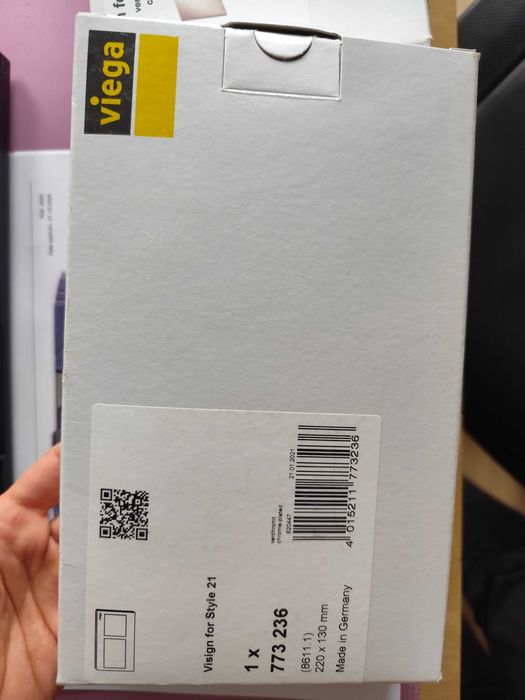 Przycisk spłukujący VIEGA model 773236