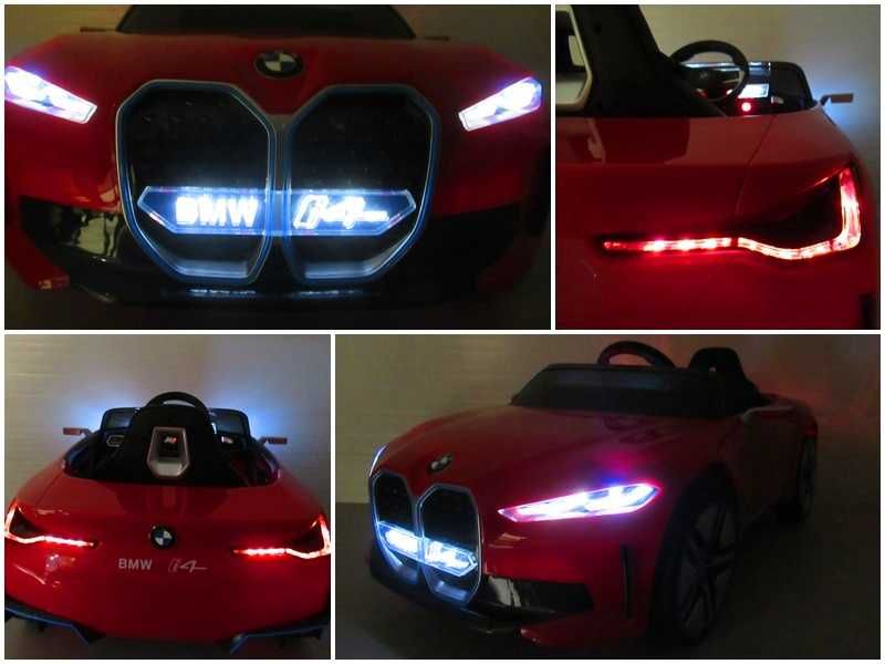 Auto na akumulator dla dzieci BMW i4 elektryczne dla dziecka - RATY !!