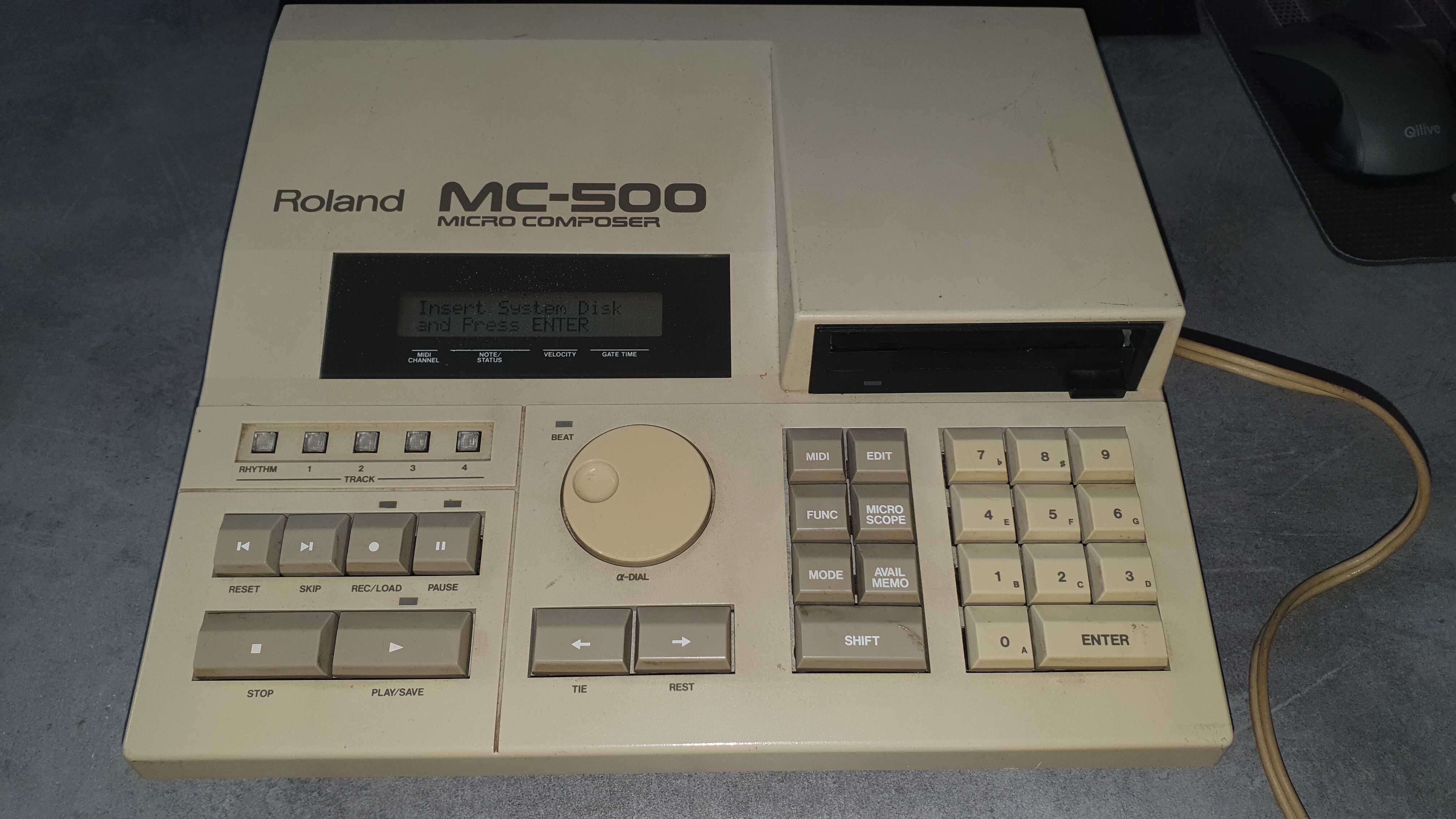 Roland MC500 klasyczny sekwencer MIDI