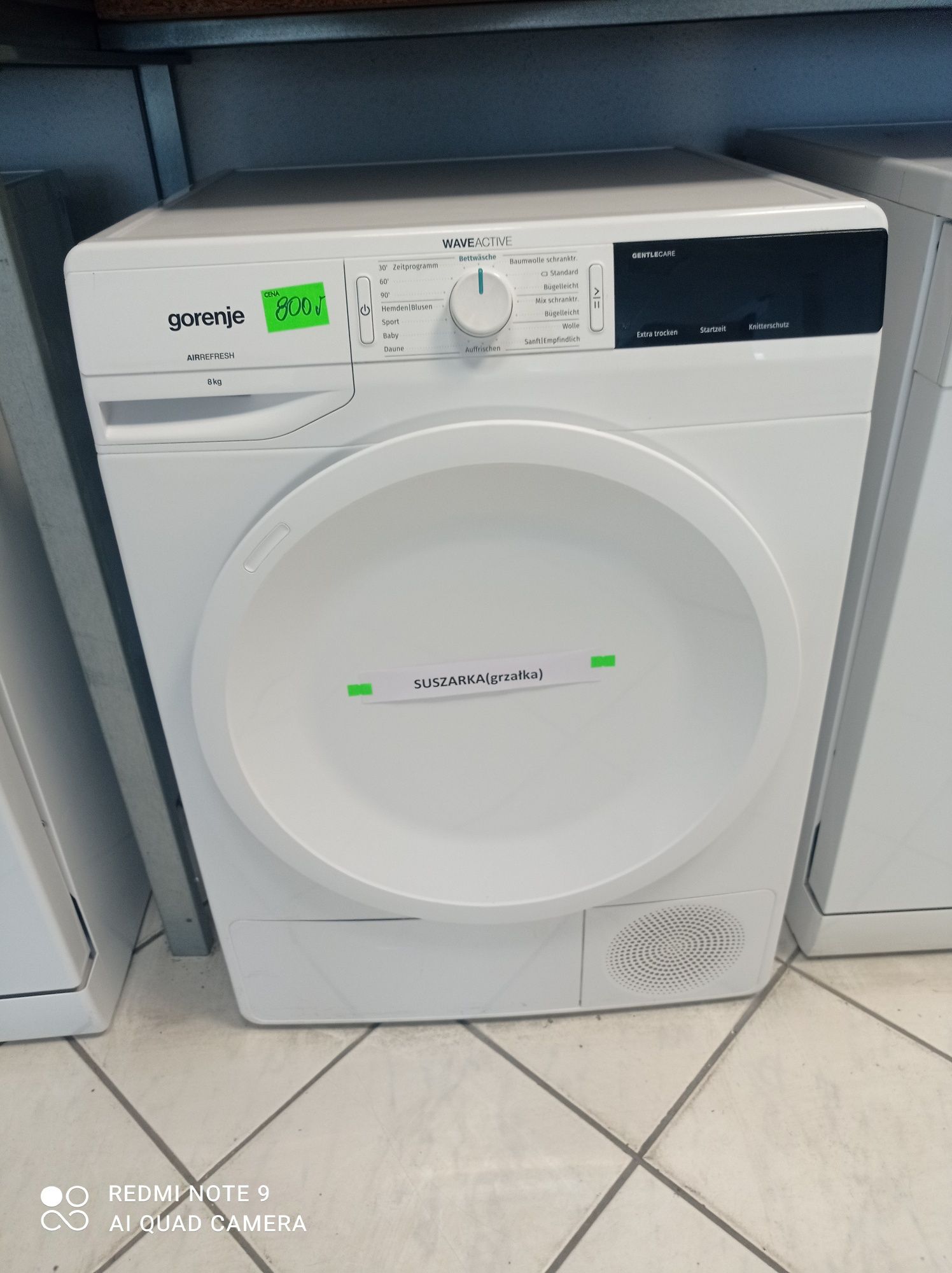 Suszarka kondensacyjna Gorenje 8kg! Gwarancja i transport ‼️