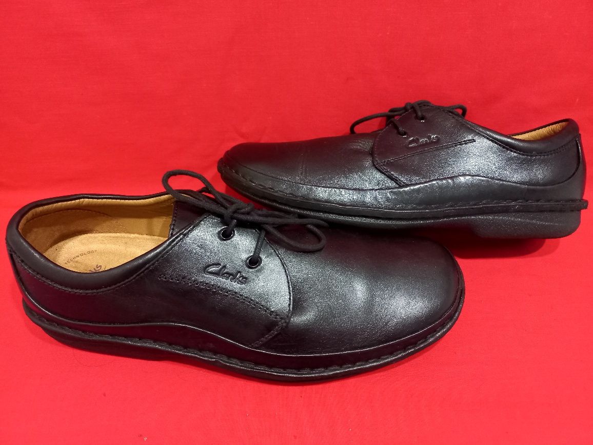 Новые кожаные туфли ботинки Clarks Active AIR 44,5 размер