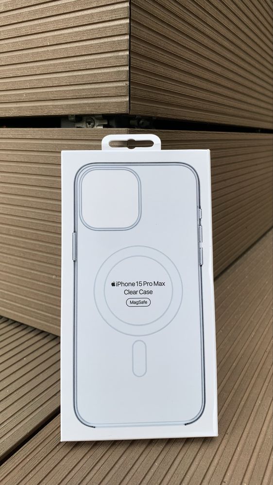 Oryginalne Przezroczyste Magsafe Etui do Iphone’a 15 Pro Max