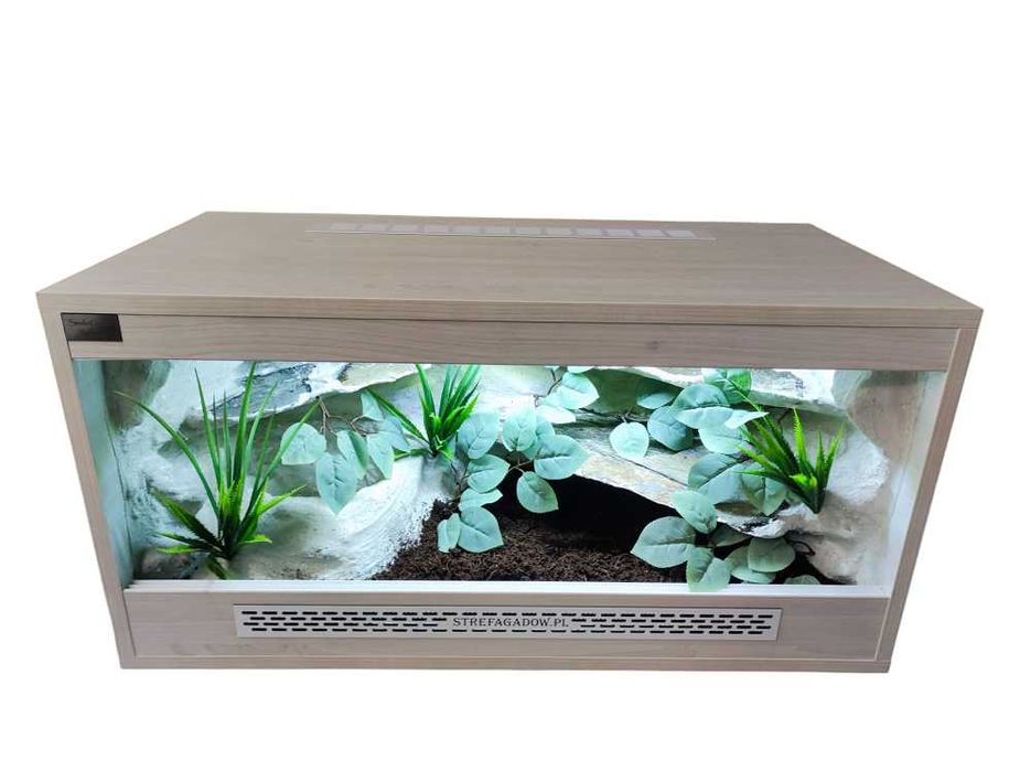 Terrarium tropikalne nr665 80/40/40 dla węża boa pyton NA ZAMÓWIENIE