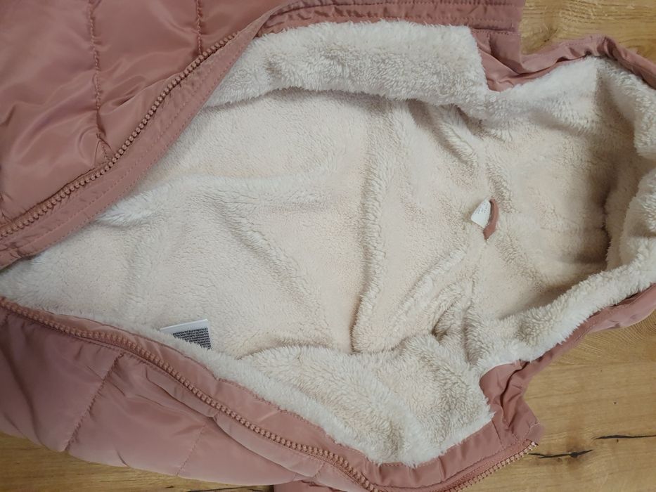 Kombinezon zimowy z futerkową podszewką