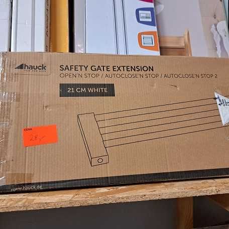 Hauck 21 cm przedłużenie do bramki schodowej