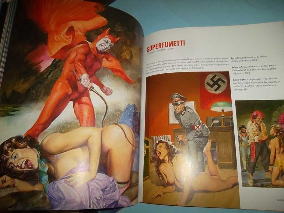 SEX AND HORROR -Coleção completa 5 volumes Arte clássica dos "fumetti"