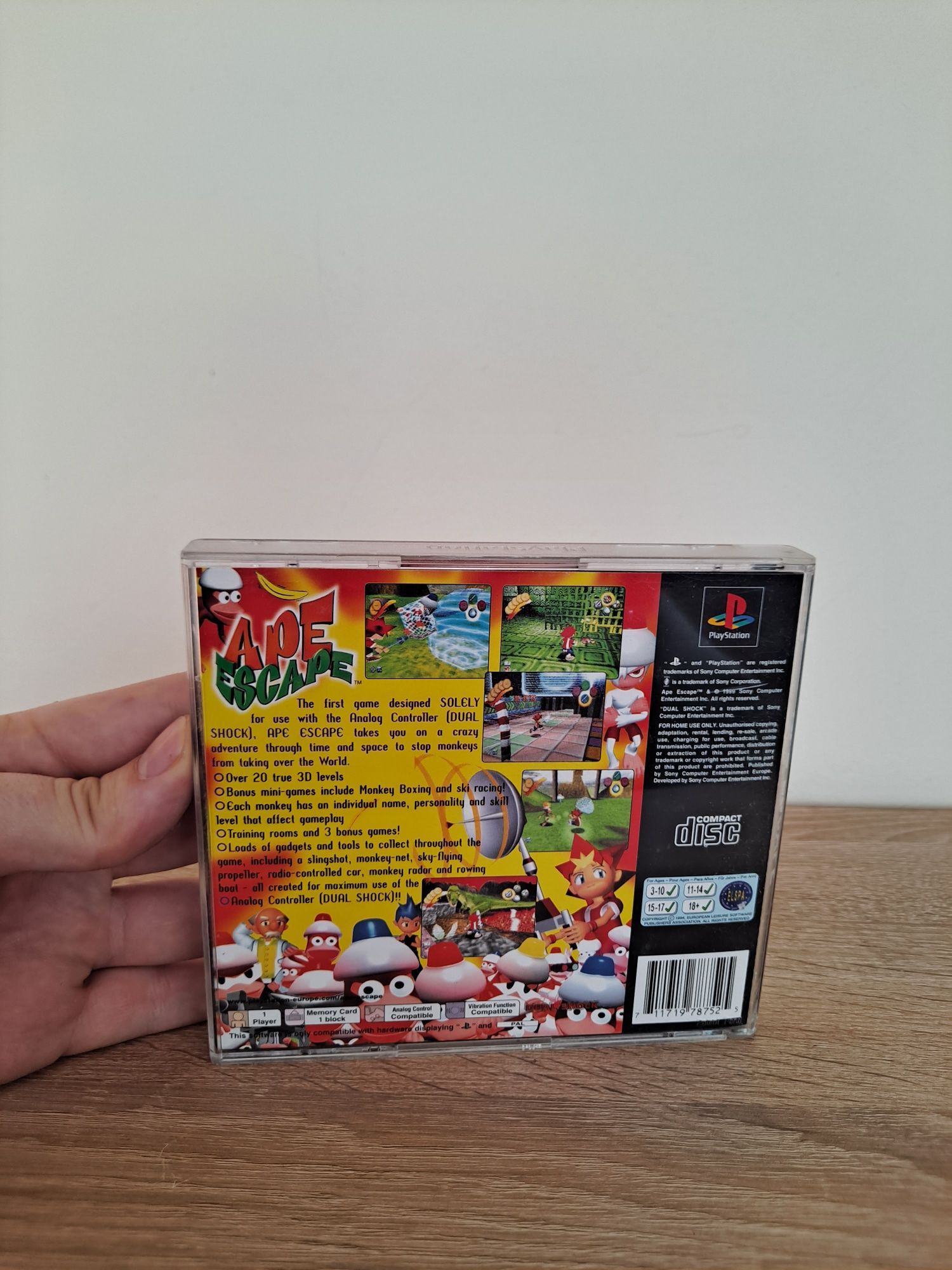 Ape Escape PSX PS1 PlayStation 1