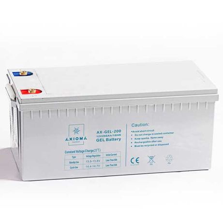 Гелевий акумулятор \ Гелева батарея AXIOMA ENERGY 200 Аг (AX-Gel-200)