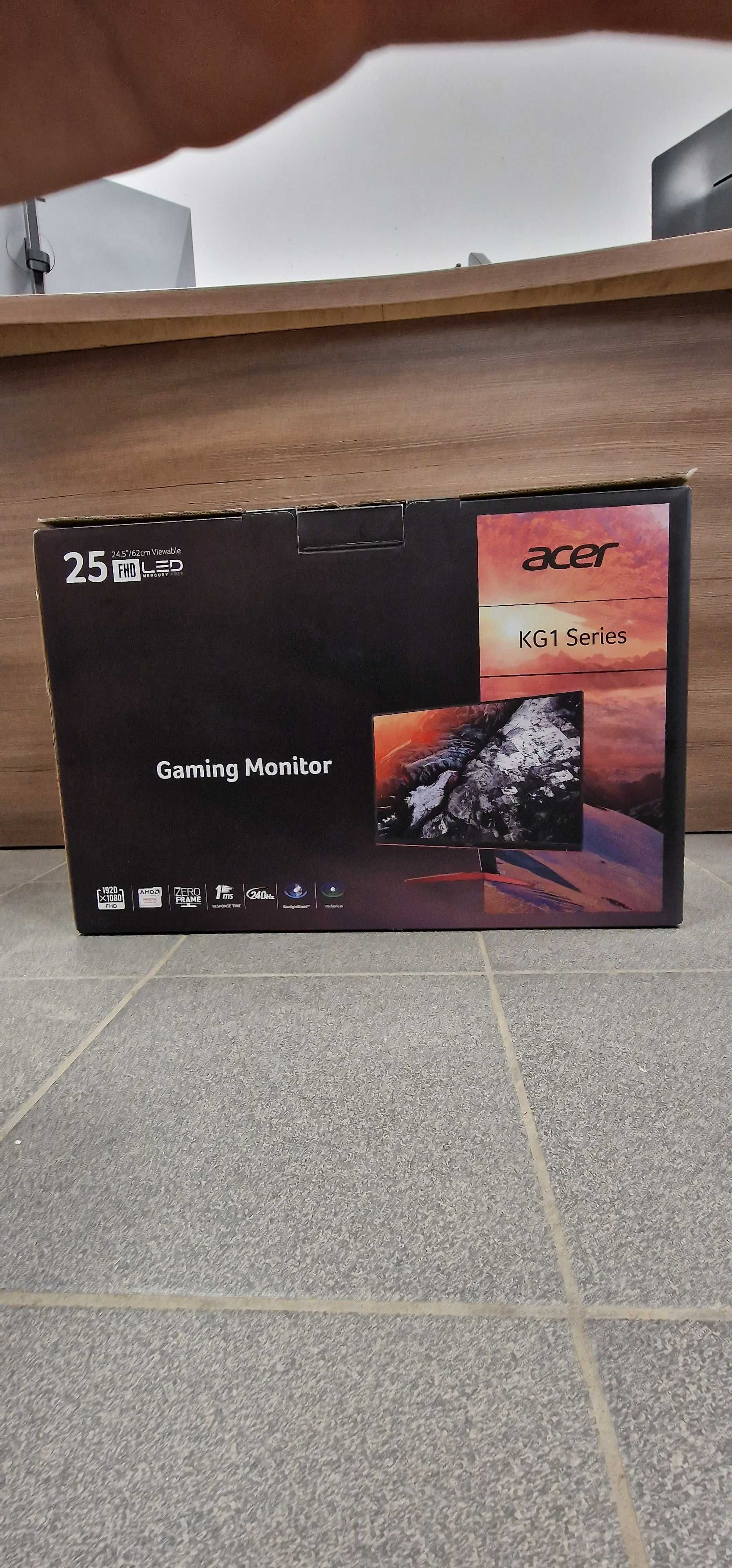 Zestaw Monitor Dell S2716DG 2K + ACER KG251Q - FHD 240Hz + uchwyt VESA