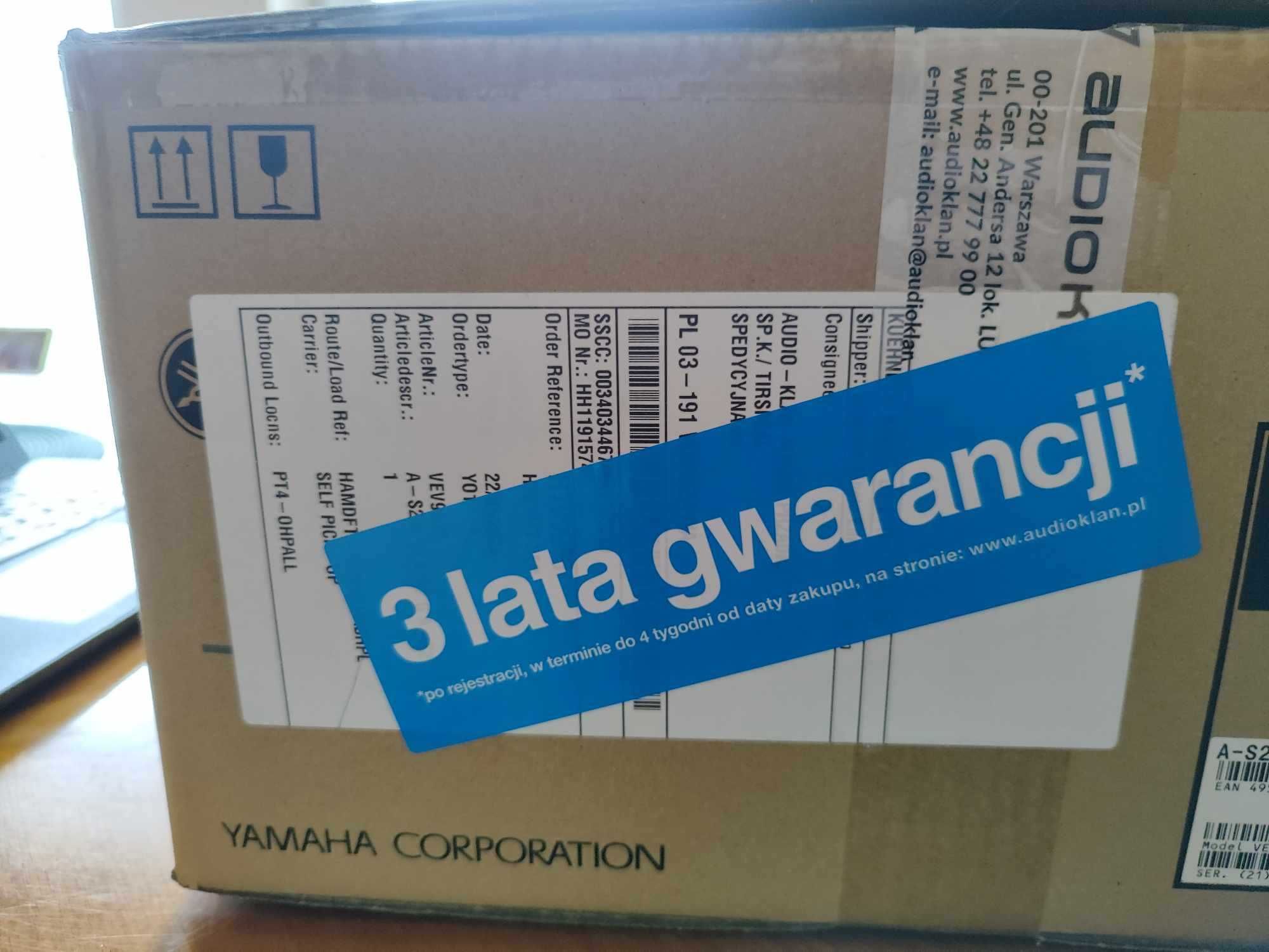 Wzmacniacz YAMAHA A-S201 Czarny