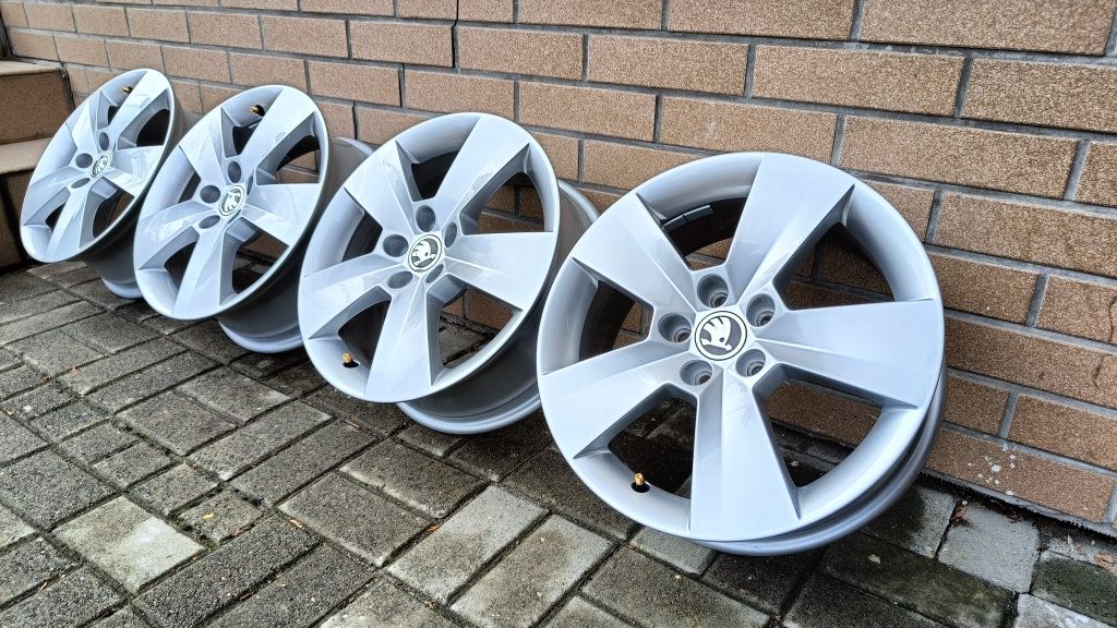 Felgi Aluminiowe 16 Cali 5x100 6Jx16 ET38 Skoda Orion - SCALA FABIA