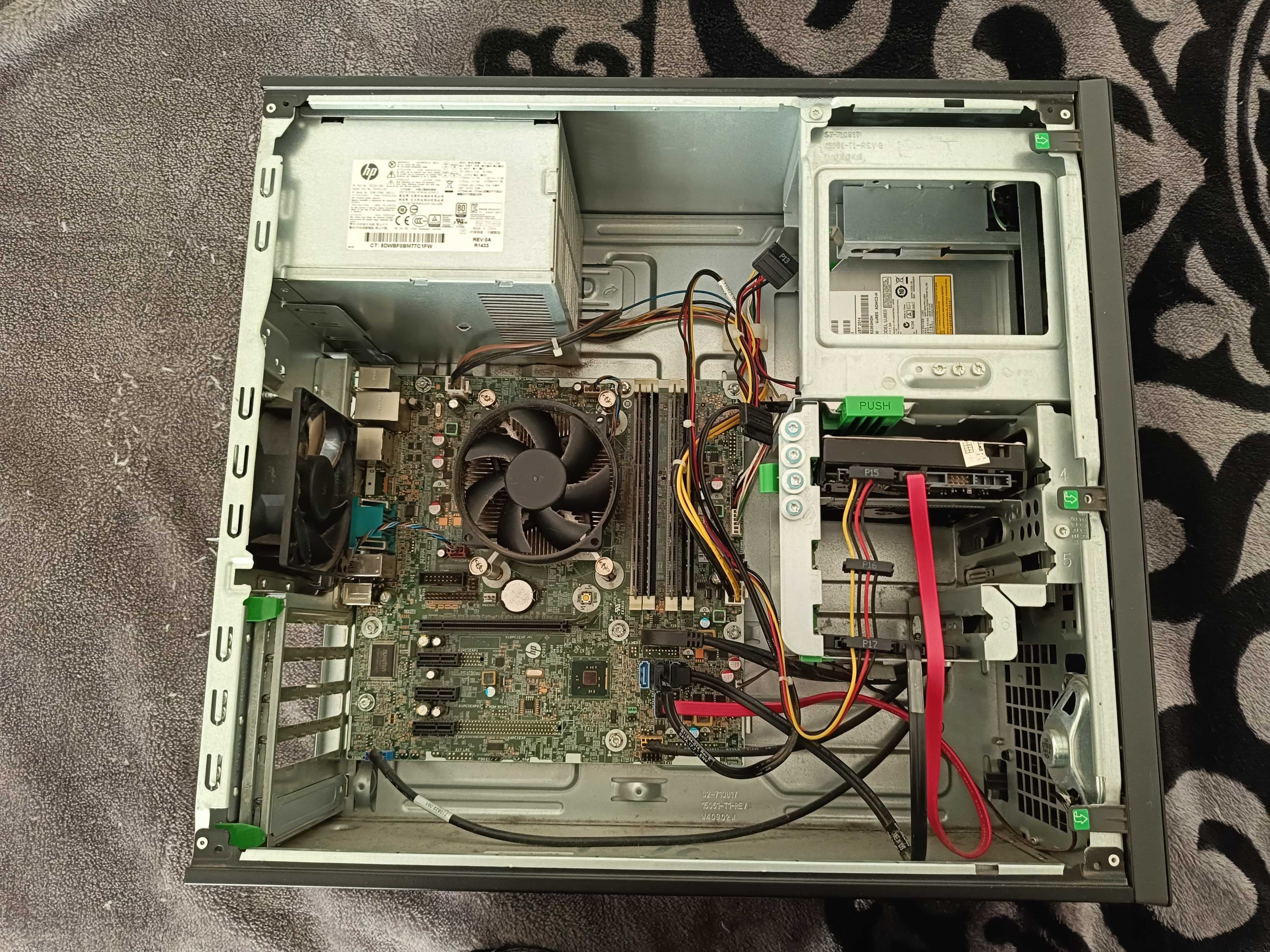 HP ProDesk 600 G1 i5-4570, 16gb ram, 256gb ssd, windows 10pro
