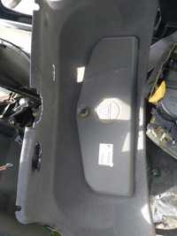 Tapicerka bagażnika BMW E38 jasna siwa z zestawem kluczy