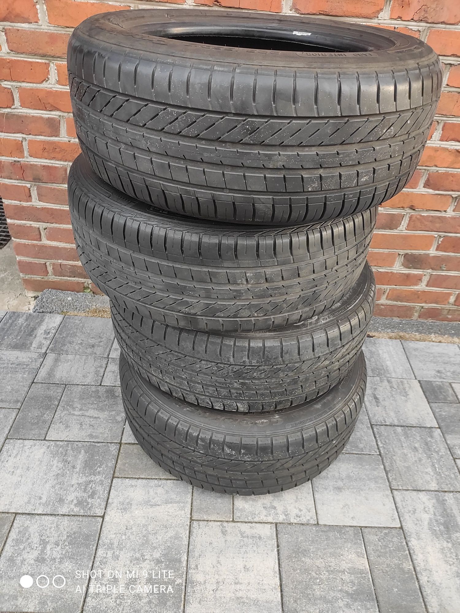 Opony letnie Goodyear Excellence R17 225/55 Komplet 97Y runflat