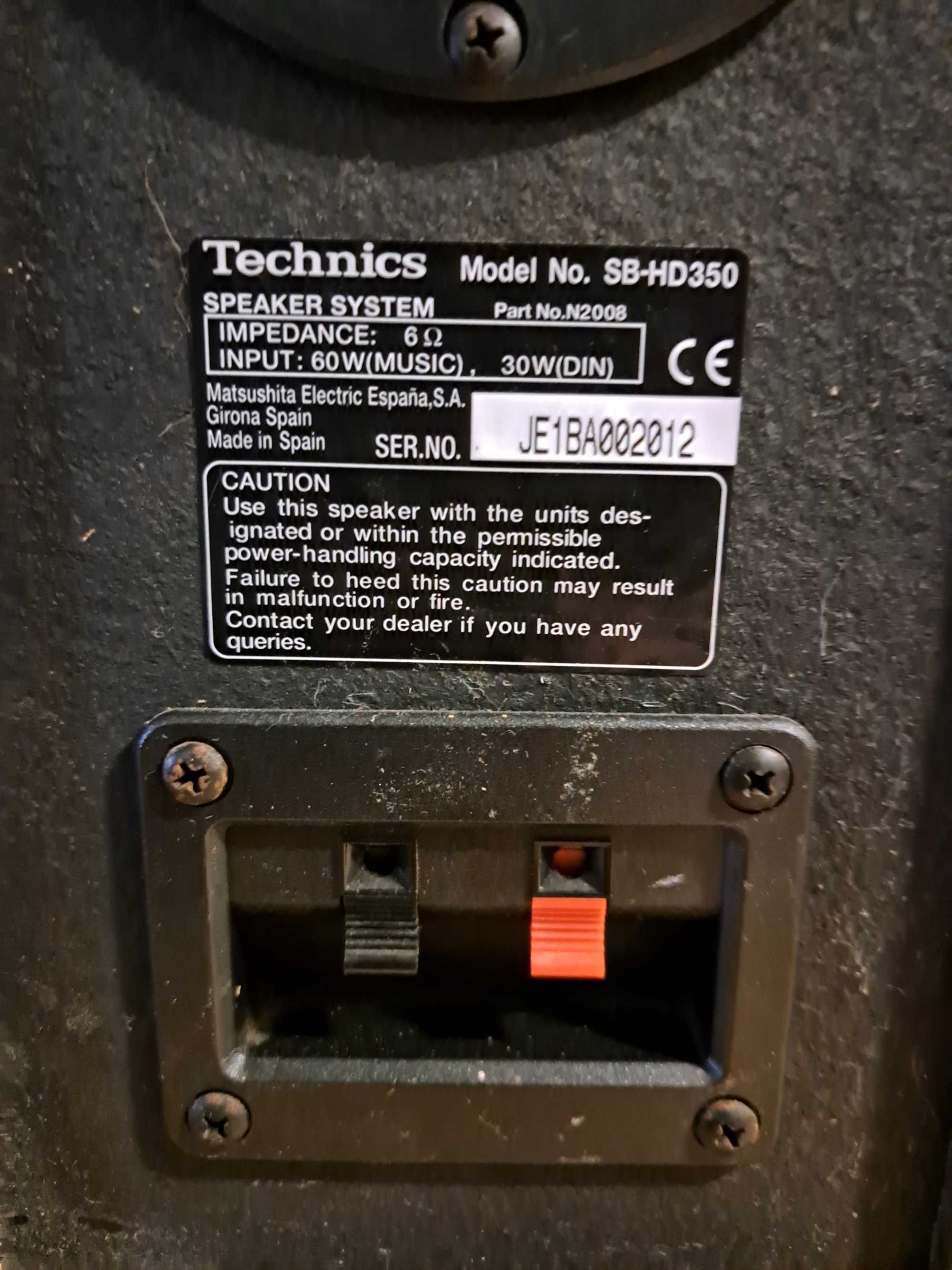 Kolumny Technics  SB-HD350
