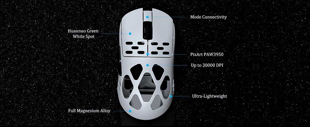 Myszka AJAZZ AM3 MAX Series Full Magnesium Alloy Mouse