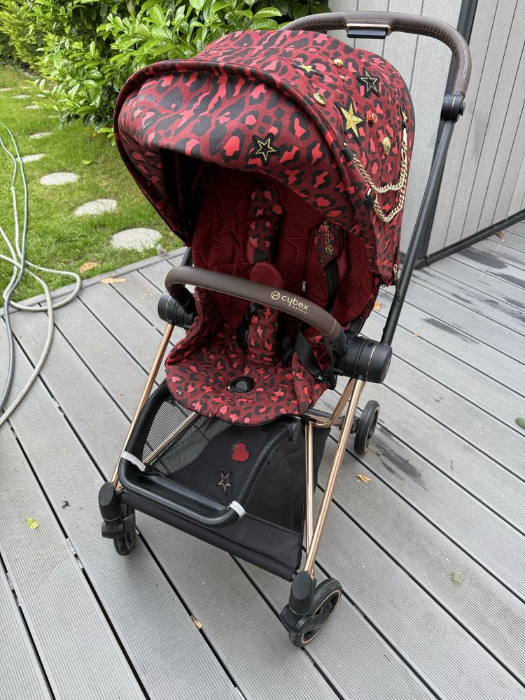 Wózek Cybex Mios 3.0 Jeremy Scott Rockstar  Rose Gold Platinum