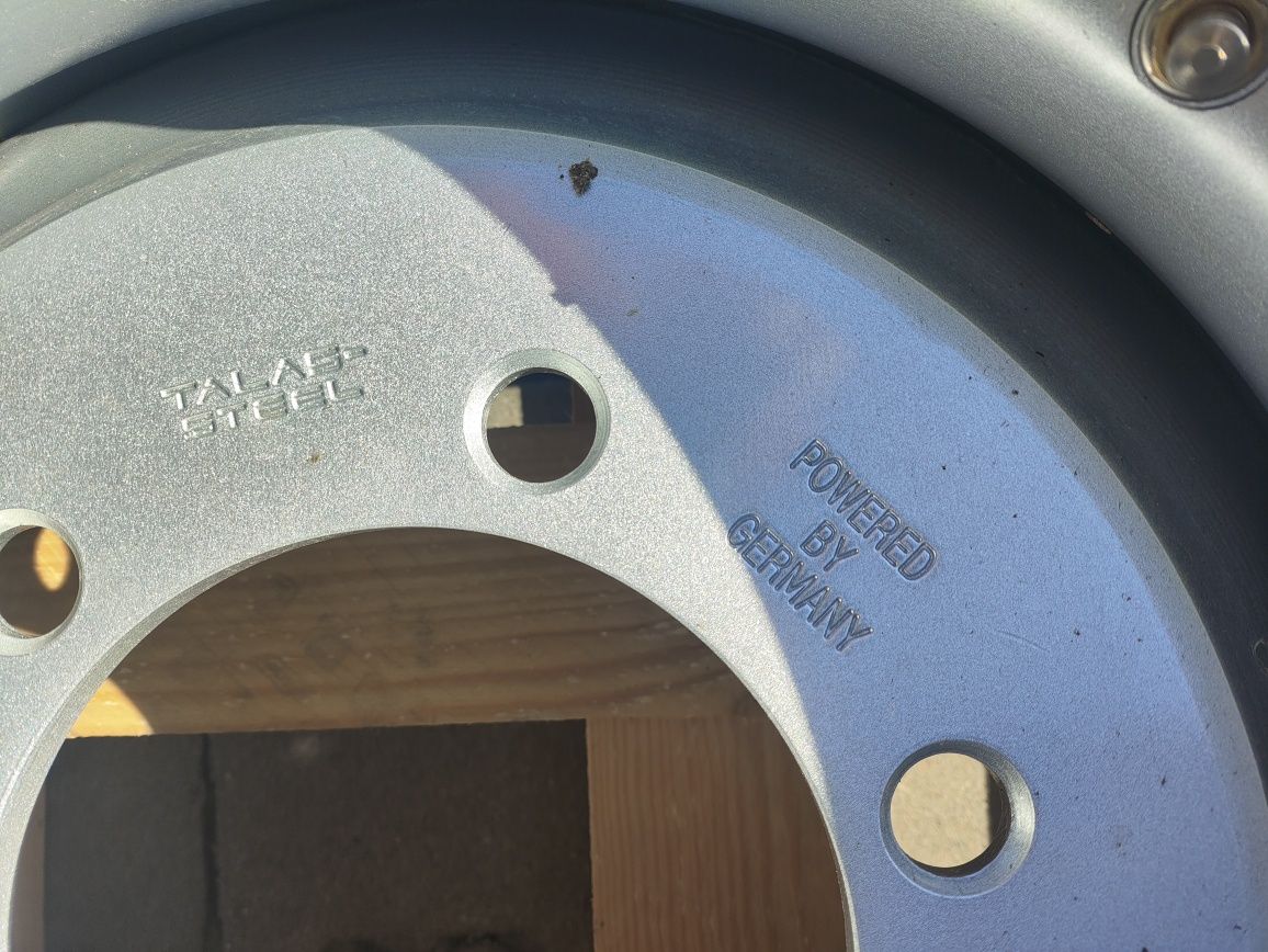 Felga do przyczepy rolniczej 6,75X17,5 6x205 ET0 225/70r17,5