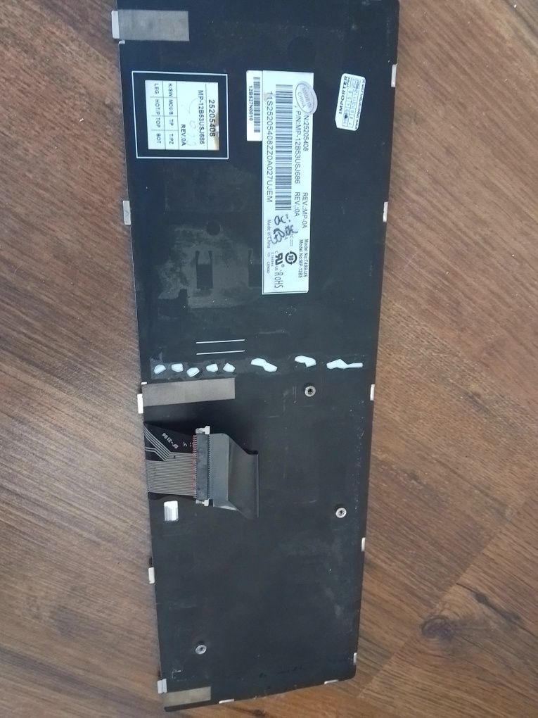 Lenovo Y510P, klawiatura na części, zestaw