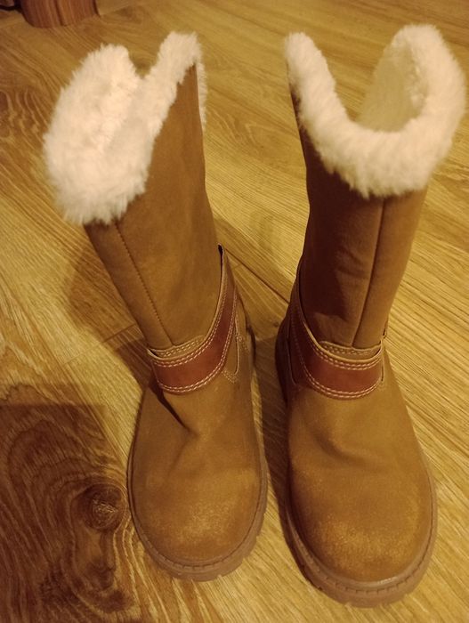 Buty zimowe dziewczęce rozm. 25