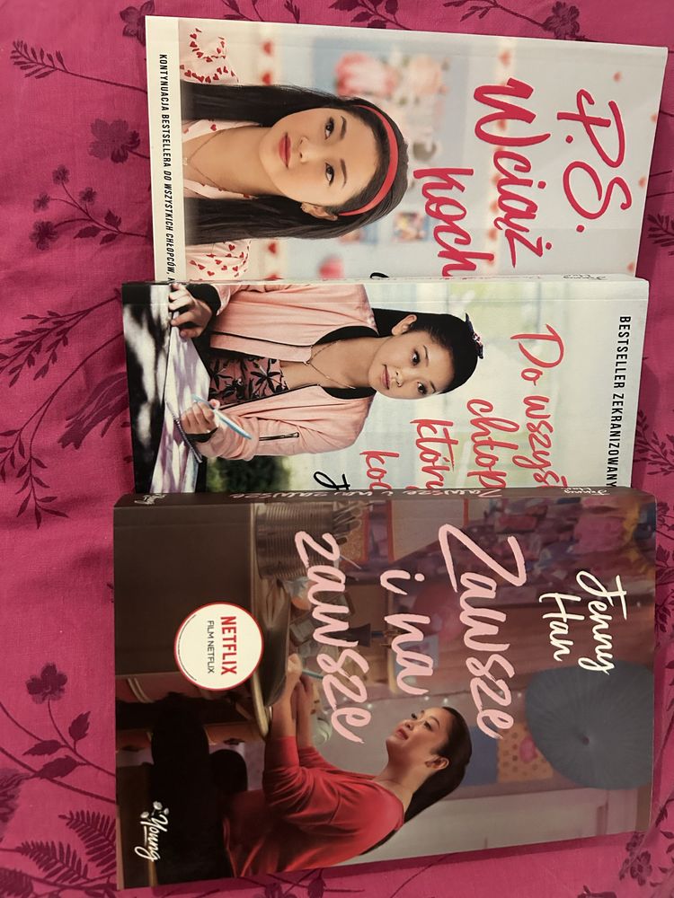 Pakiet 3 książek Jenny Han do wszystkich chlopcow ktorych kochalam